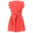 thumbnail image 2 of Richie House Girls' Pleated Dress With Ruffled Sleeve RH0984, 2 of 2