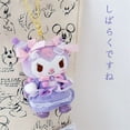 thumbnail image 2 of LLavero de juguete de peluche de Anime Kawali Loita Kuromi, vestido Floral suave de Sanrios japoneses, colgante de bolsa de peluche de My Melody, muñecas para niñas, regalo de Navidad, 2 of 5