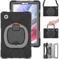thumbnail image 5 of Étui Coloré pour Samsung Tab A7 Lite 8.7 Pouces 2021 avec Bandoulière, Grand Support Réglable, Protection contre les Chocs, 5 of 5