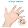 thumbnail image 5 of HOMEGEEK Invisible R-ing Size Adjuster R-ing Sizer Spacer Guard 8 Sizes for Loose R-ings Portable, 5 of 7
