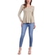 thumbnail image 2 of INSPIRAR CHIC Camisas de Mujer de Manga Larga con Cuello Redondo Casual Camisetas Peplum L Caqui, 2 of 6