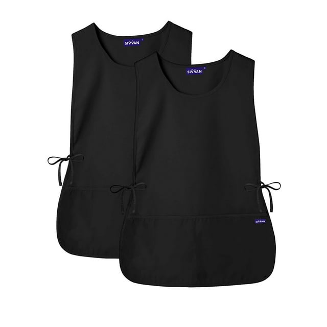 Tablier de Cordonnier Unisexe Sivvan (Lot de 2) - Attaches de Taille Réglables, 2 Poches avant Profondes
