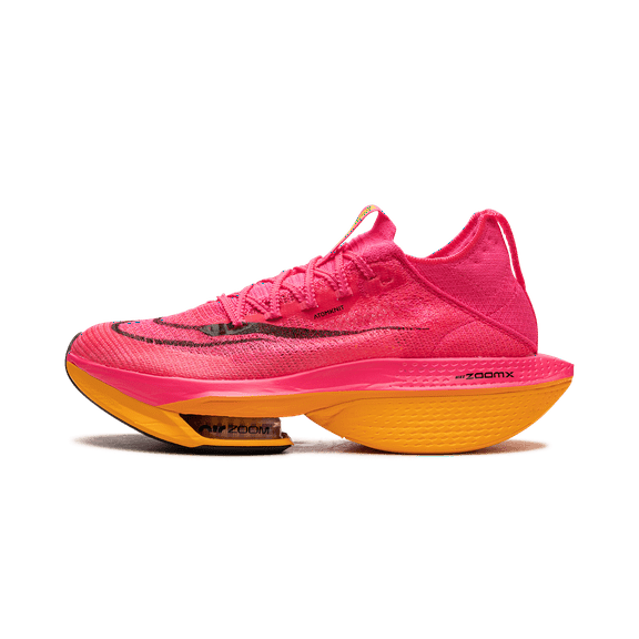 NIKE WOMENS NIKE AIR ZOOM ALPHAFLY NEXT% 2 WMNS "Hyper Pink Laser Orange" DN3559 600 from Stadium Goods