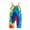 D, variant on FRSASU Kids Jumpsuit ,Toddler Baby Girls Strap Rainbow Tie Dyed Romper Harem Jumpsuit Outfits