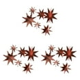 thumbnail image 1 of QualitChoice 1 Set Star Decorations Household Interesting Exquisite Stars Pendant Party Supply Craft Decoration Decor Props for Layout Rose gold 3Set, 1 of 6