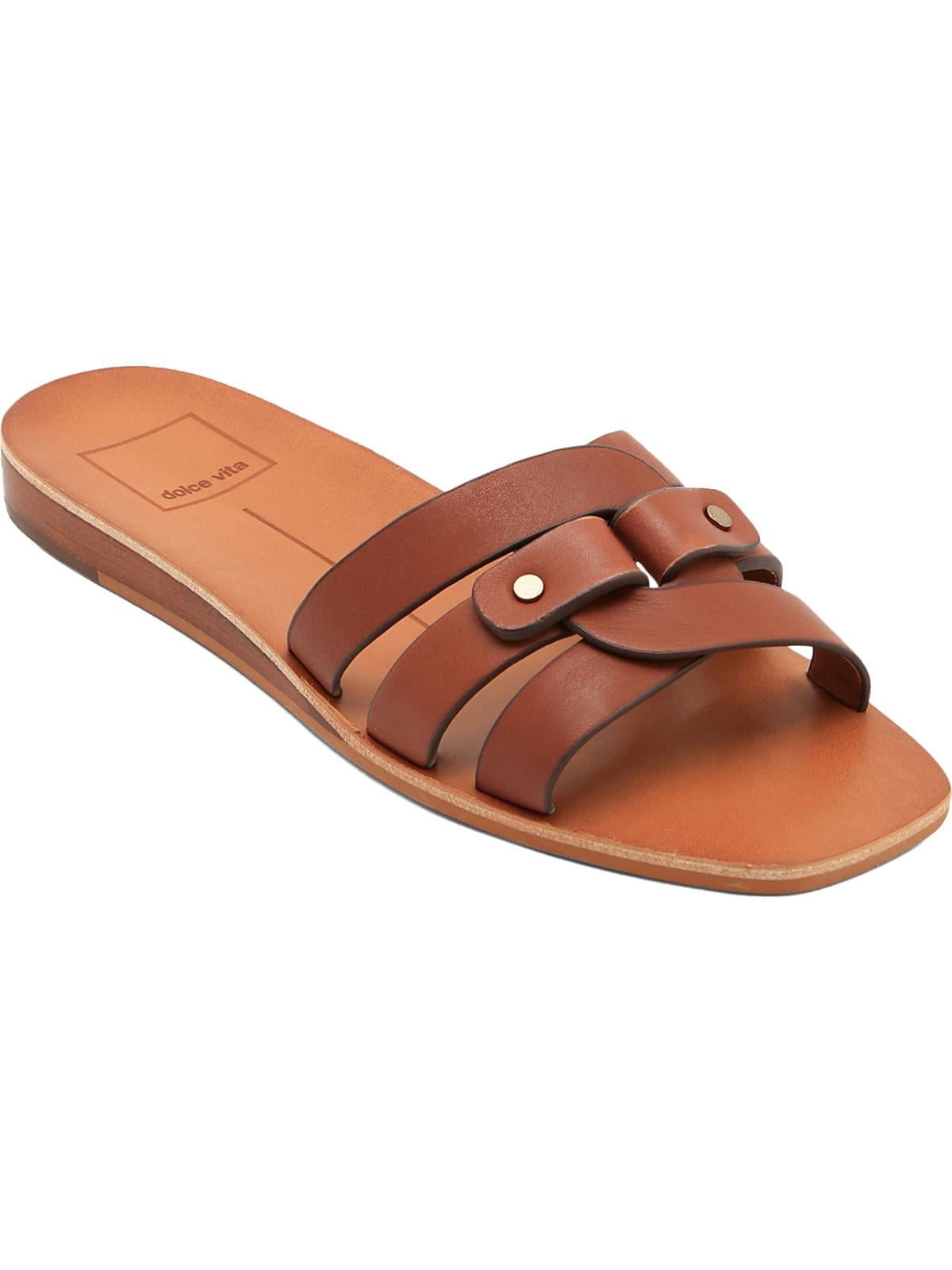 dolce vita leather slide