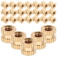 thumbnail image 4 of KAKOWELY copper thread insert nuts 60pcs Sturdy Thread Insert Sturdy Nuts Universal Thread Nuts Diy Threaded Knurled Nuts Electrical Appliance Replacement Nuts Threaded Knurled Nuts, 4 of 5
