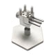 thumbnail image 3 of Mini tornillo de banco de trabajo en miniatura, tornillo de banco profesional de aleación de aluminio para reparación de relojes Con base, 3 of 9