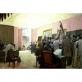 thumbnail image 2 of Gervex, Henri 32x23 Gold Ornate Wood Framed with Double Matting Museum Art Print Titled - A Meeting of the Painting Jury, 2 of 4