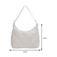 thumbnail image 2 of Sacs Cartables Mode Fille Sac de Haute Qualité Grand Sac Sac Messager Matelassé pour Femmes, 2 of 9
