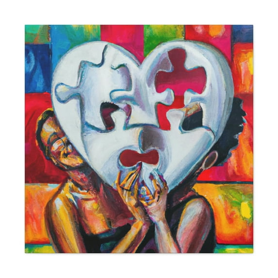 Love's Transcendent Puzzle - Canvas