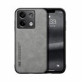 thumbnail image 1 of For Xiaomi Redmi Note 13 5G Skin Feel Magnetic Leather Back Phone Case(Light,iPhone 14 Pro Max, 1 of 7