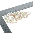 thumbnail image 3 of Extra Large Crystal Flower Brooch, 3 of 3