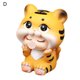 thumbnail image 2 of Gwong Decoración hogareña Tiger estatua exquisita mano de obra multifuncional resina dibujos animados en miniatura adorable tigre figurilla decoración para el hogar Gwong 21083786, 2 of 6