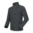 thumbnail image 1 of EGNMCR Jackets for Men Men Winter Zipper Pocket Softshell Windproof Soft Coat Jacket, 1 of 2