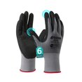 thumbnail image 1 of Guantes de protección DULFINE para trabajo, talla mediana, 6 pares, compatibles con pantalla táctil, 1 of 6