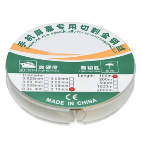

Wire Saw High Hardness Cutting Line For Phone Screen 0.10mm