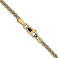 thumbnail image 3 of Avariah Diamonds Solid 14K Yellow Gold 2.3mm Spiga Wheat Chain - 30", 3 of 8