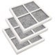 thumbnail image 1 of Replacement LG Pure n Fresh Refrigerator Air Filter, 3 Pack Compatible with LT120F, LFX31925SW, LFX31925SB Fridge & Air Purifier Models, 1 of 5