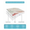 thumbnail image 5 of Quilts Queen Size Bedding Set, Red Orange Coastal Lightweight Quilted Comforter, Starfish Shell Coral Summer Beach Rustic Soft Bedspread Coverlet with Pillow Covers for All Season, 90" x 96", 5 of 7