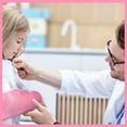 thumbnail image 2 of EcoNesxp Children's Arm Sling Safe and Secure Pink Children's Mesh Shoulder Holder, 2 of 5