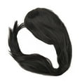 thumbnail image 6 of INTSUPERMAI 31.5" Long Straight Black Hair Wigs Synthetic Full Wigs Side Bangs for Anime Cosplay Party, 6 of 7