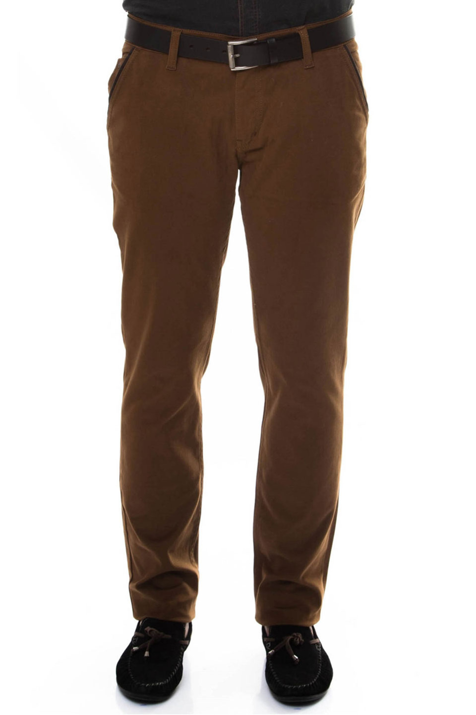Wessi Archer Knit Pants in Brown 
