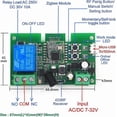 thumbnail image 3 of Channel 5-12V ZigBee Smart Relay Switch, Works with Ewelink, Tuya Smart Life, Philips Hue, SmartThings, Alexa and Google Home (ZigBee Hub Required), 3 of 4