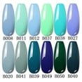 thumbnail image 2 of 81 Esmalte de uñas colorido Esmalte de uñas magnífico Mejorar la luz de irradiación UV Durable Secado semipermanente 8ml B001-B050 Deng Xun unisex, 2 of 2