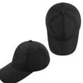 thumbnail image 6 of Toptie Quick Dry Baseball Cap Mesh Sports Hat Unisex Breathable Hat-NavyBlue, 6 of 8