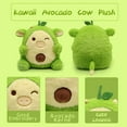 suwjelany-cow-stuffed-animal-9-cute-cow-plush-toy-green-stuffed-cow