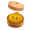 Yellow, variant on ValHome Dumpling Squishies Glitter Mystery Box - 3.1" Kawaii Jumbo Slow Rising Bao Bun Squishies Fidget Toy with Steamer - Stress Relief Dumpling Sensory Squeeze Ball Food Toy for Kids Adults(Yellow)