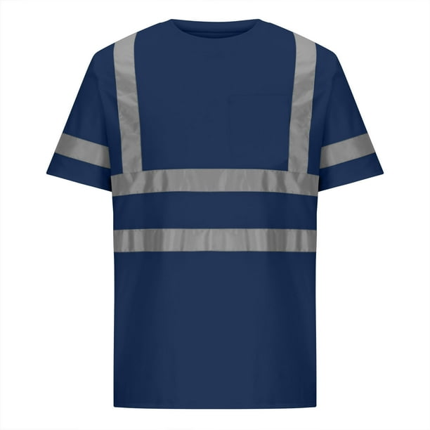 pstuiky camisetas de hombre, Camisa de manga corta con solapa y estampado de tela de color liso para hombre, delgada, holgada, ventilada camisetas de hombre xxl