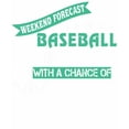 thumbnail image 3 of CafePress - Weekend Forecast Baseball Mom T Shirt T Shirt - Men's Classic Cotton T-Shirts, 3 of 3