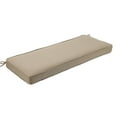 thumbnail image 1 of Aoodor Coussin de Banc d'Extérieur 46.5” x 17.7” x 3”, Brun, 1 of 10