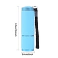 thumbnail image 2 of Mini linterna 9LED Luz de camping Antorchas de aleación de aluminio impermeables Azul cielo Azul 2 piezas, 2 of 5