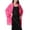 Pink, variant on Fewfanhot Glitter Dot Chiffon Shawl Wrap, Long Sleeve Sheer Cardigan Cover Up for Women Evening Wedding Party Dress