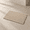 Beige New-16"x24" Rectangular, variant on Small Bathroom Rugs Non Slip Washable Bath Super Absorbent Rug Thin Quick Dry Low Pile Mats Beige 12x12