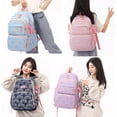 thumbnail image 4 of Mochila escolar primaria para niñas, mochila impermeable para estudiantes con lonchera y estuche para lápices., 4 of 4