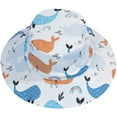 thumbnail image 2 of Kids Sun Hat with UPF 50+ Summer Outdoor Brim Bucket Hat Protection Hat, 2 of 6