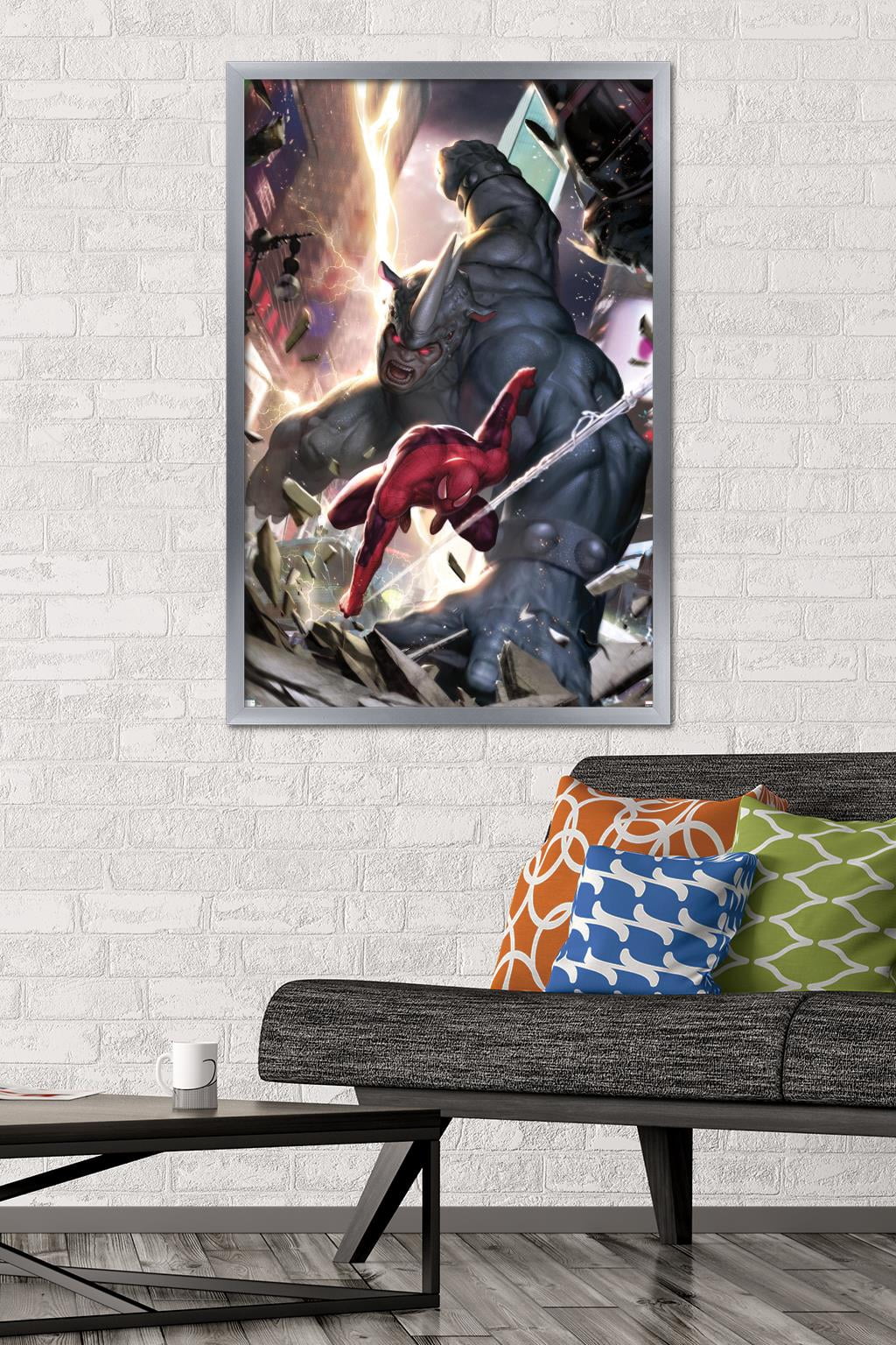 Marvel Comics - Spider-Man, Rhino - X-23 #10 Wall Poster, 22.375" x 34", Framed