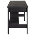 thumbnail image 6 of CorLiving Folio Modern Dark Brown Engineered Wood 47" Long Desk with Drawers and Shelves, Ideal Home Office Desk, Vanity Desk, or Study Table - Perfect Writing Desk for PC Setup, Study, and Storage, 6 of 6