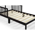 thumbnail image 3 of Olive & Opie Birdie Toddler Bed, Espresso/White Finish, 3 of 7