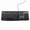 Black, variant on Zecic Keyboard Cover Thin Silicone Keyboard Cover for K120 MK120 Corded Keyboard