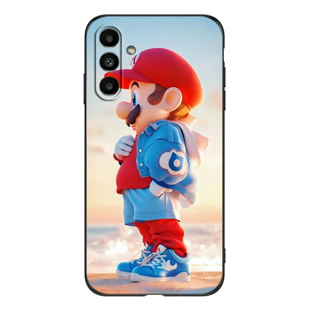 Funda Para Samsung Galaxy A13 5G Trasera De Teléfono Silicona Suave Tpu Negro Fresco Y De Moda cartoon