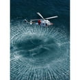 thumbnail image 3 of Barsotti, Lorenzo 12x14 Black Modern Framed Museum Art Print Titled - Italian Coast Guard: Hovering, 3 of 5
