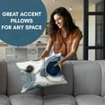 thumbnail image 6 of Americanflat 20"x14" Rectangular Abstract Throw Pillow with Premium Polyester - Blue and White, 6 of 8