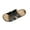 Black, variant on Womens Wide Width Sandals Platforms Criss Cross Strappy Cushion Footbed Comfortable Open Toe Slip On Beach Slippers Red Women Sandal