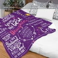 thumbnail image 3 of Daughter Gift from Mom, Daughter Gifts, Gifts for Daughter, Daughter Gifts from Dad, Valentine''s Day Birthday Gifts for Daughter, to My Daughter from Mom/Dad Blanket 50" x 60", 3 of 6