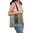 thumbnail image 2 of ABPHQTO Green Wooden Door On Brick Wall Canvas Bag Reusable Tote Grocery Shopping Bags Tote Bag 14x16 inch, 2 of 2